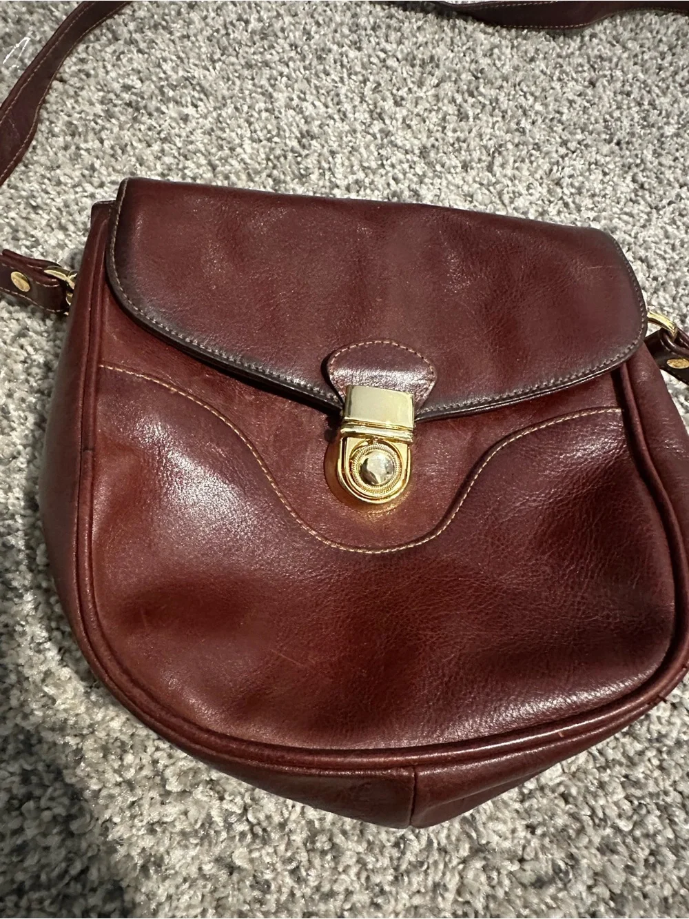 Hunt Club structured burgundy